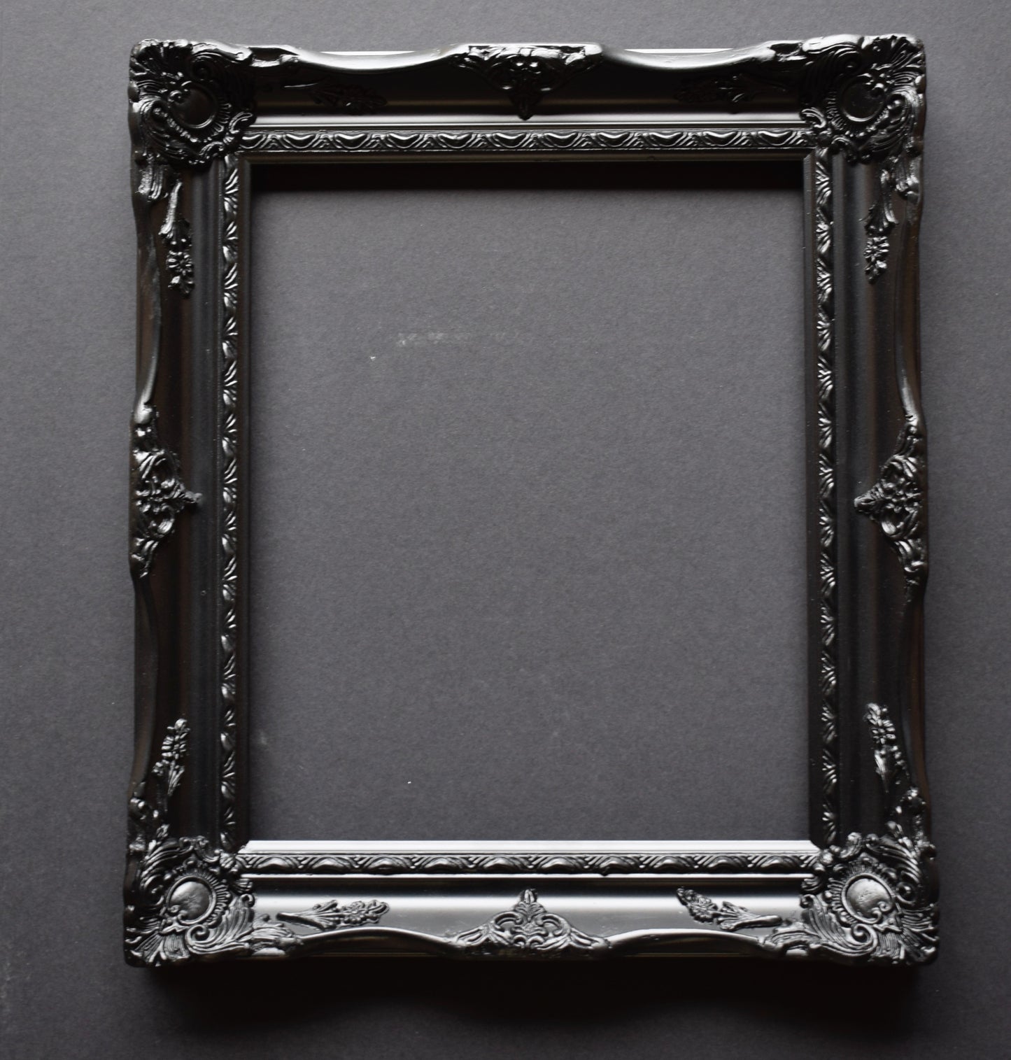 black swept frame